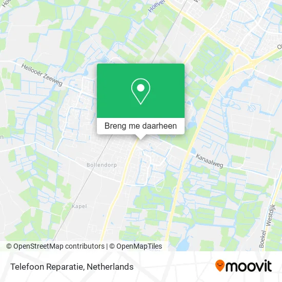 Telefoon Reparatie kaart