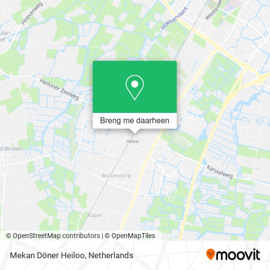 Mekan Döner Heiloo kaart