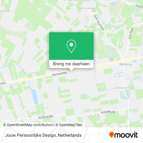 Jouw Persoonlijke Design kaart