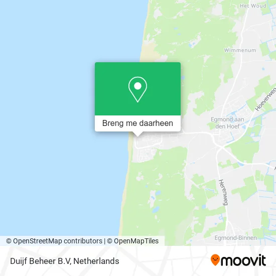 Duijf Beheer B.V kaart