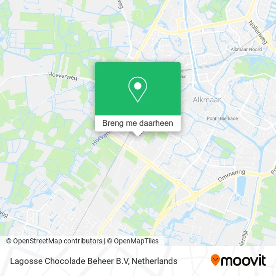 Lagosse Chocolade Beheer B.V kaart