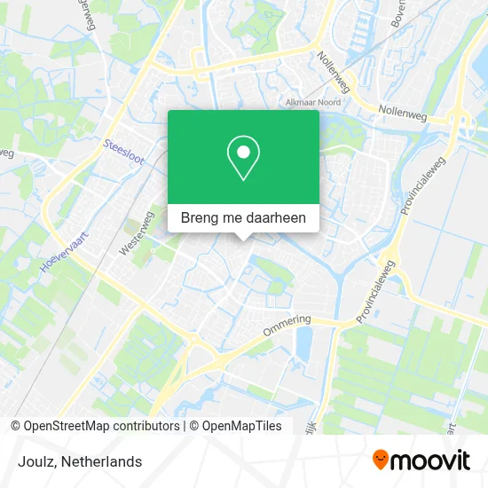 Joulz kaart