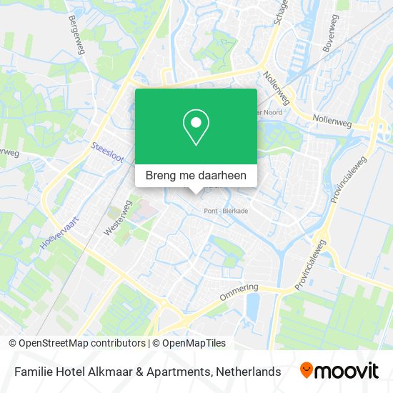 Familie Hotel Alkmaar & Apartments kaart