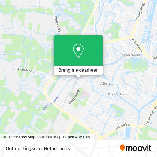 Ontmoetingscen kaart