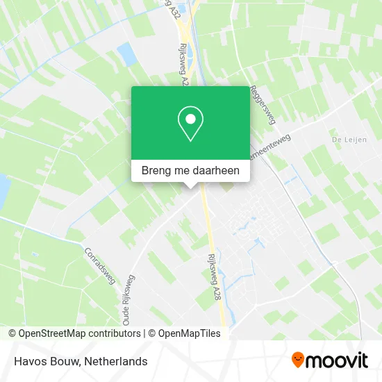 Havos Bouw kaart