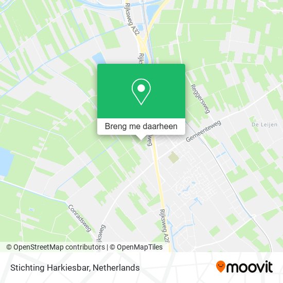 Stichting Harkiesbar kaart