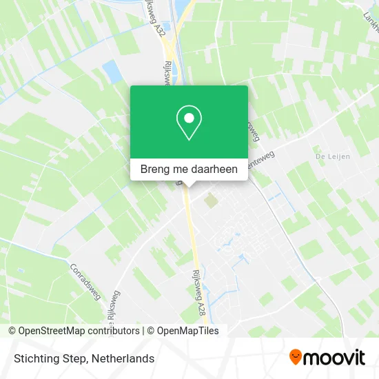 Stichting Step kaart