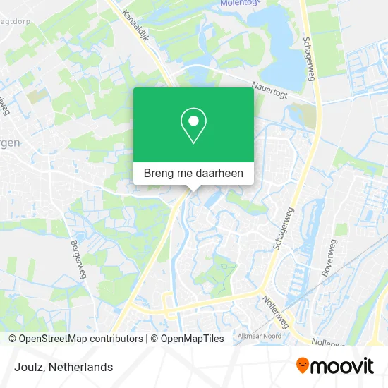 Joulz kaart