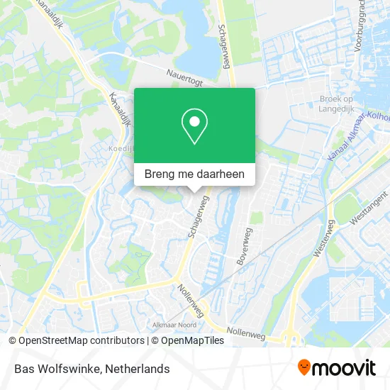 Bas Wolfswinke kaart