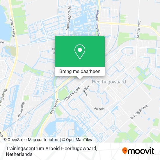Trainingscentrum Arbeid Heerhugowaard kaart