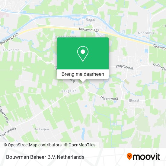 Bouwman Beheer B.V kaart