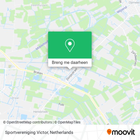 Sportvereniging Victor kaart