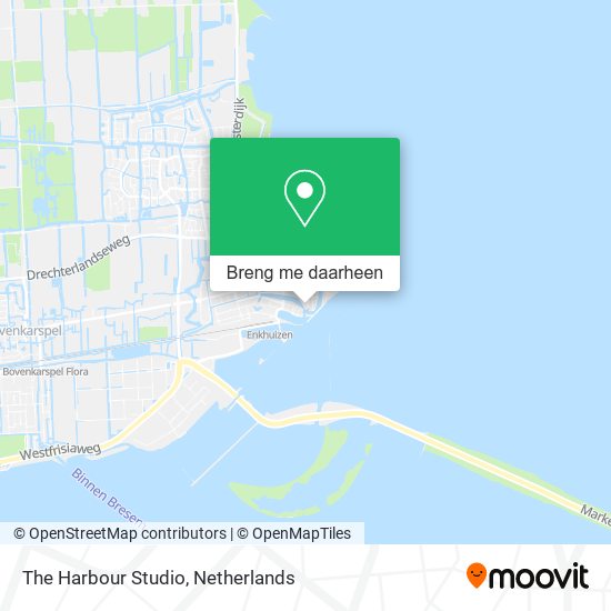 The Harbour Studio kaart