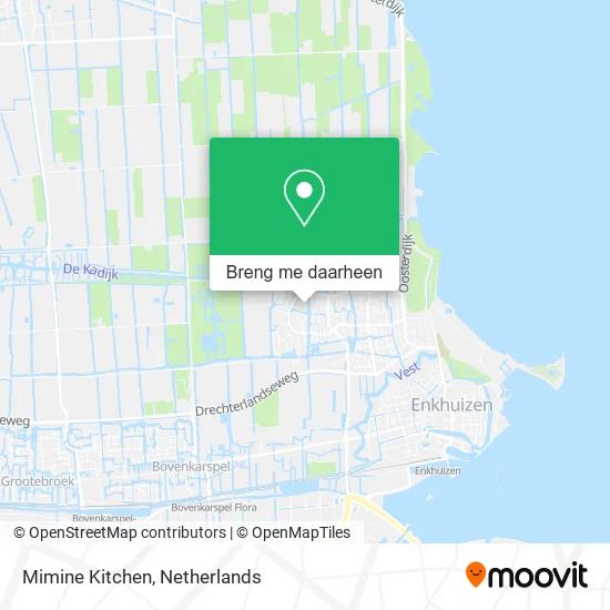 Mimine Kitchen kaart