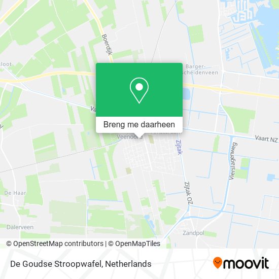 De Goudse Stroopwafel kaart
