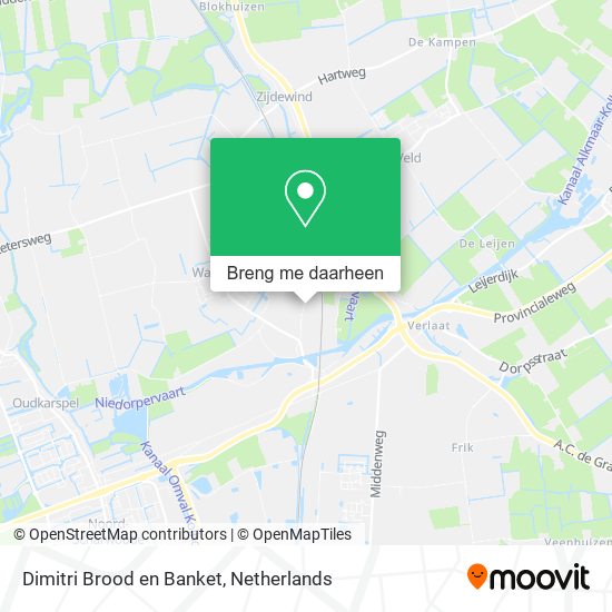 Dimitri Brood en Banket kaart