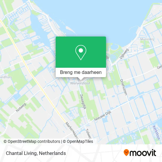 Chantal Living kaart