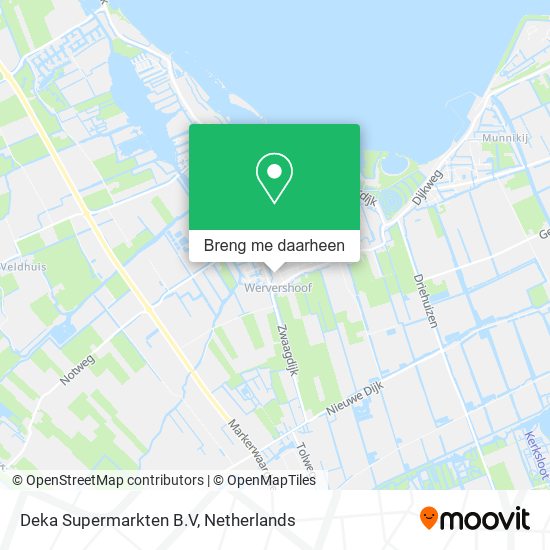Deka Supermarkten B.V kaart