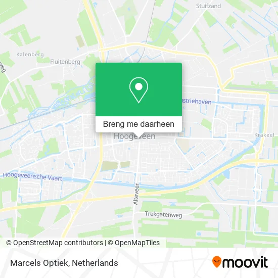 Marcels Optiek kaart