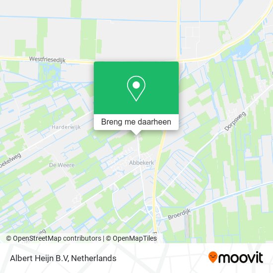 Albert Heijn B.V kaart