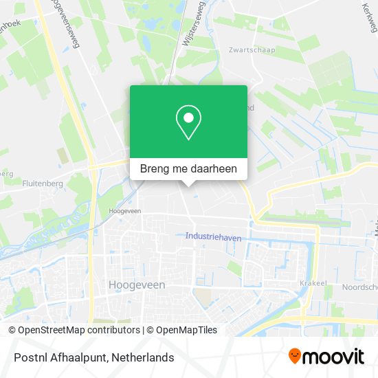 Postnl Afhaalpunt kaart