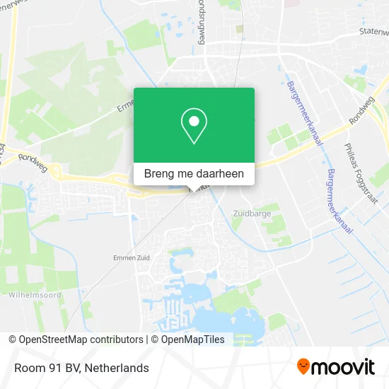Room 91 BV kaart