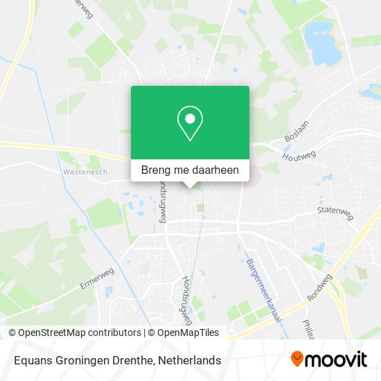 Equans Groningen Drenthe kaart