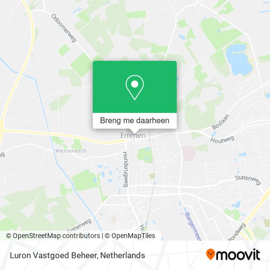 Luron Vastgoed Beheer kaart