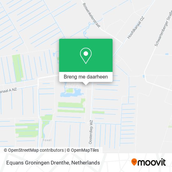 Equans Groningen Drenthe kaart