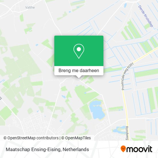 Maatschap Ensing-Eising kaart