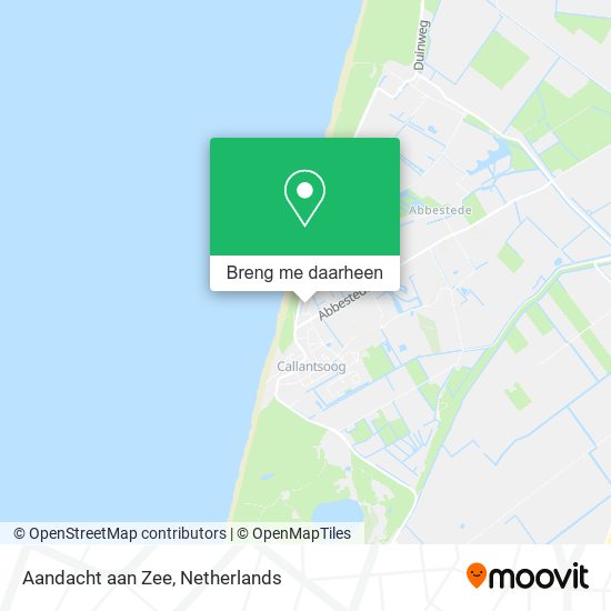 Aandacht aan Zee kaart