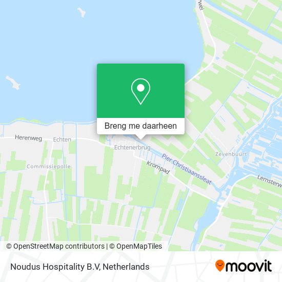 Noudus Hospitality B.V kaart
