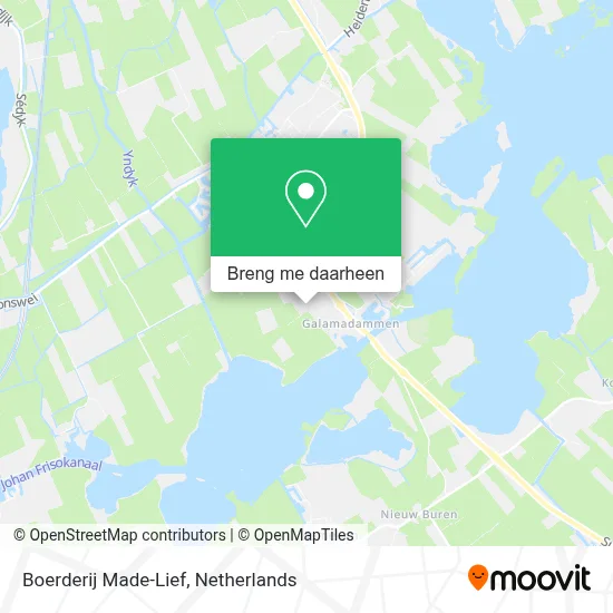 Boerderij Made-Lief kaart