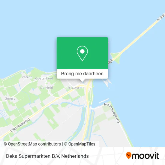 Deka Supermarkten B.V kaart