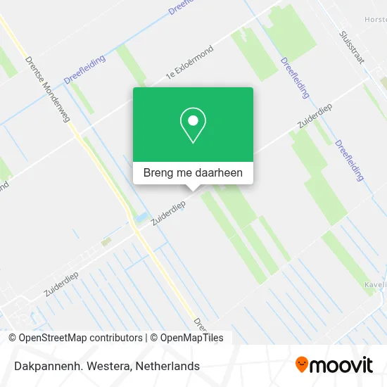 Dakpannenh. Westera kaart