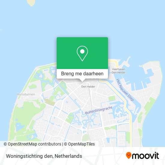 Woningstichting den kaart