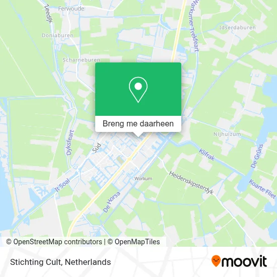 Stichting Cult kaart