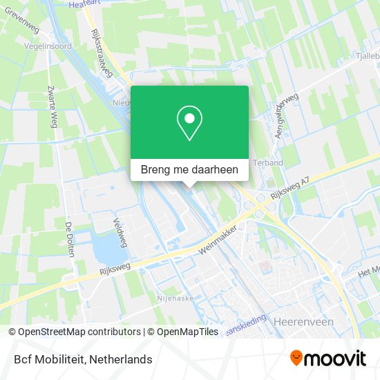 Bcf Mobiliteit kaart