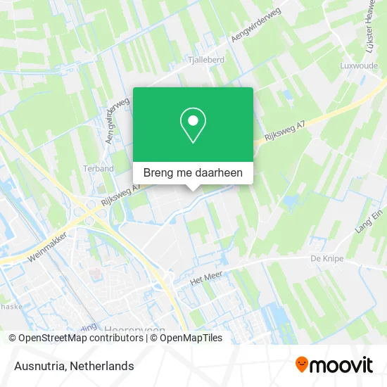 Ausnutria kaart