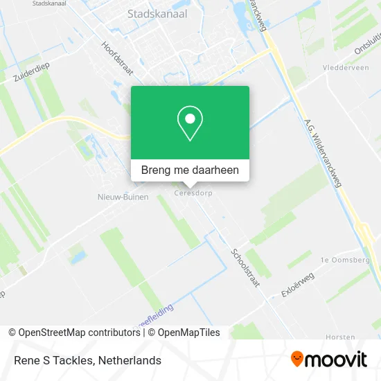 Rene S Tackles kaart