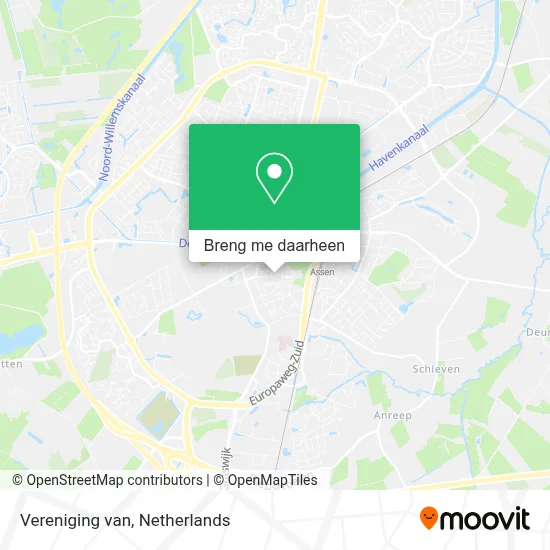 Vereniging van kaart