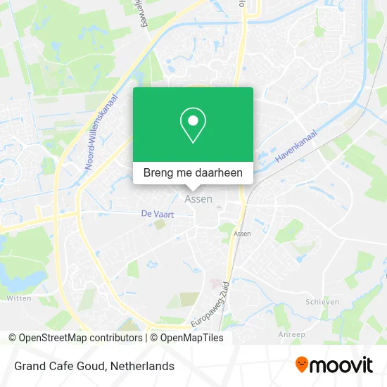 Grand Cafe Goud kaart