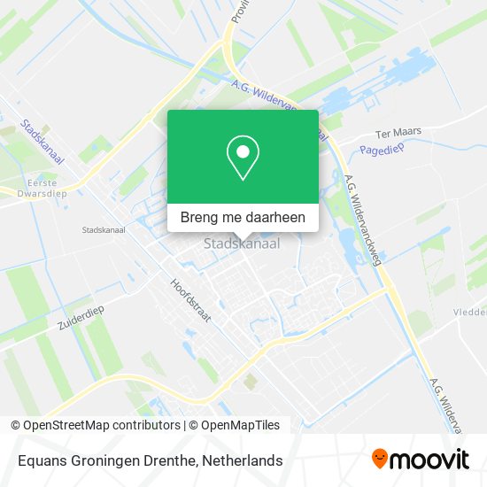 Equans Groningen Drenthe kaart