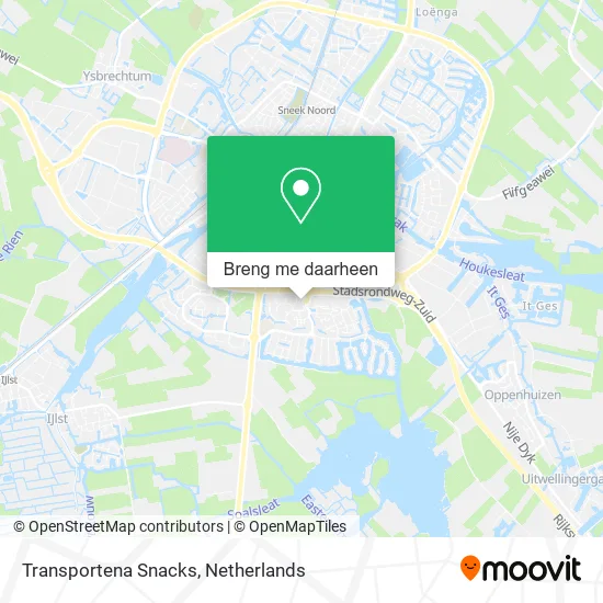 Transportena Snacks kaart