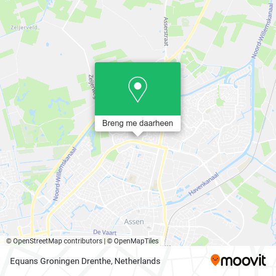 Equans Groningen Drenthe kaart