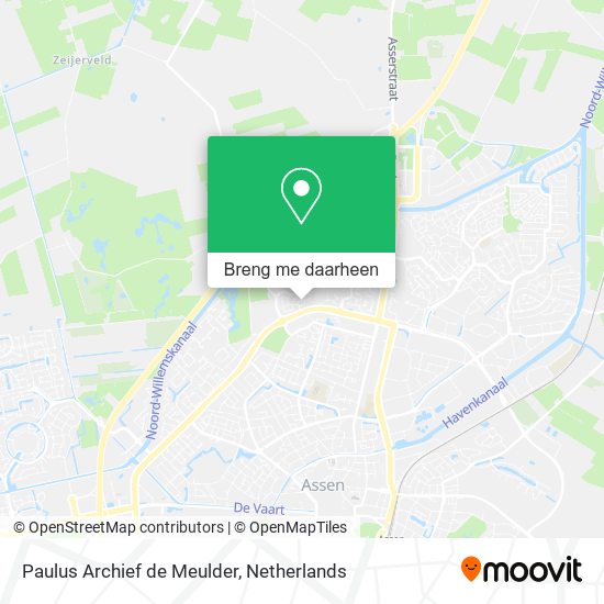 Paulus Archief de Meulder kaart