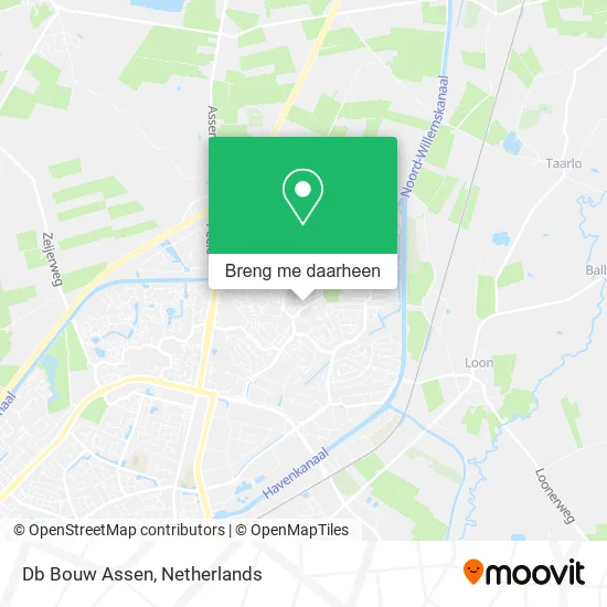 Db Bouw Assen kaart