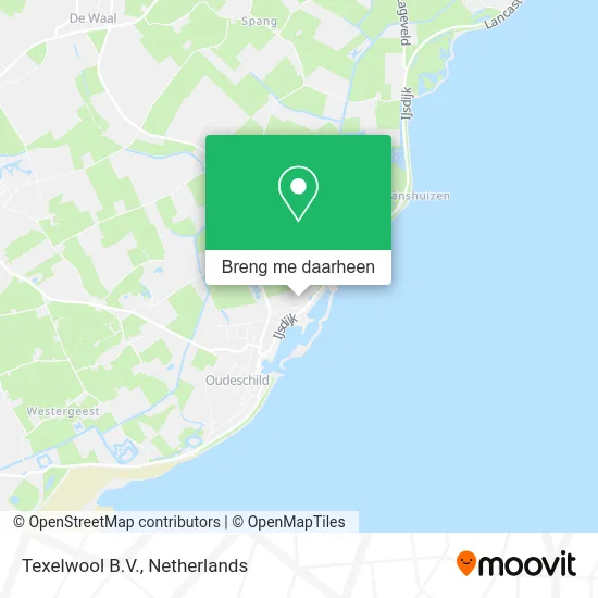 Texelwool B.V. kaart