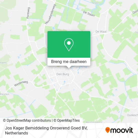 Jos Kager Bemiddeling Onroerend Goed BV kaart