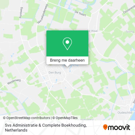 Svs Administratie & Complete Boekhouding kaart